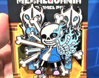 Megalovania Spinning Enamel Pin