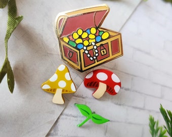 Adventurer's Loot Enamel Pins