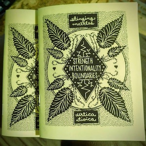 Stinging Nettles: Strength, Intentionality, Boundaries! (Zine)