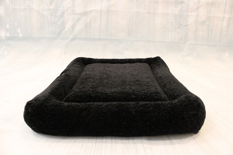 Orthopedic Washable Rectangle Dog Bed Pad Crate Mat Handmade Etsy