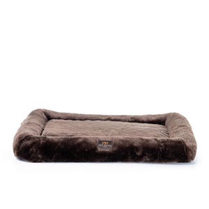 Orthopedic Dog Bed, Faux Fur Crate Mat, Washable Cover, Handmade USA image 7