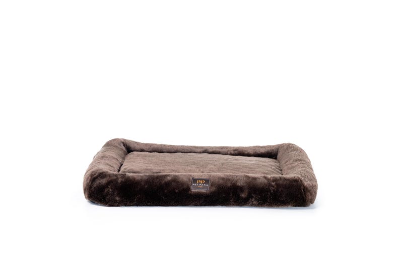 Orthopedic Dog Bed, Faux Fur Crate Mat, Washable Cover, Handmade USA image 7