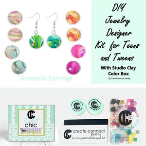 DIY Kit, DIY Jewelry Kit, Spring Craft, Statement Earrings, Bachelorette  Party Craft, Gifts for Teens, Craft Gift, Gift for Her, Sydney Kit 