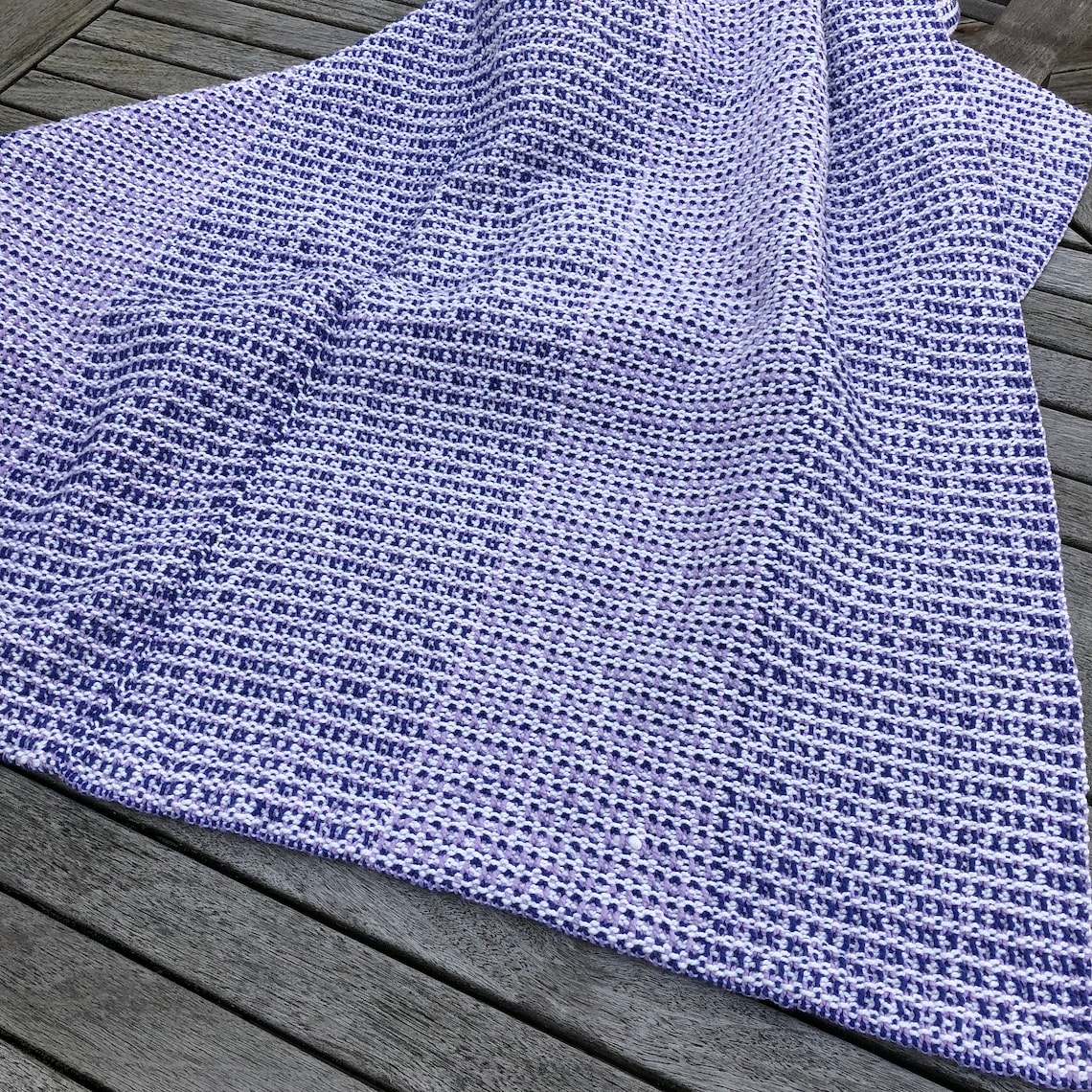 Rigid Heddle Pattern PDF Windowpane Baby Blanket Etsy
