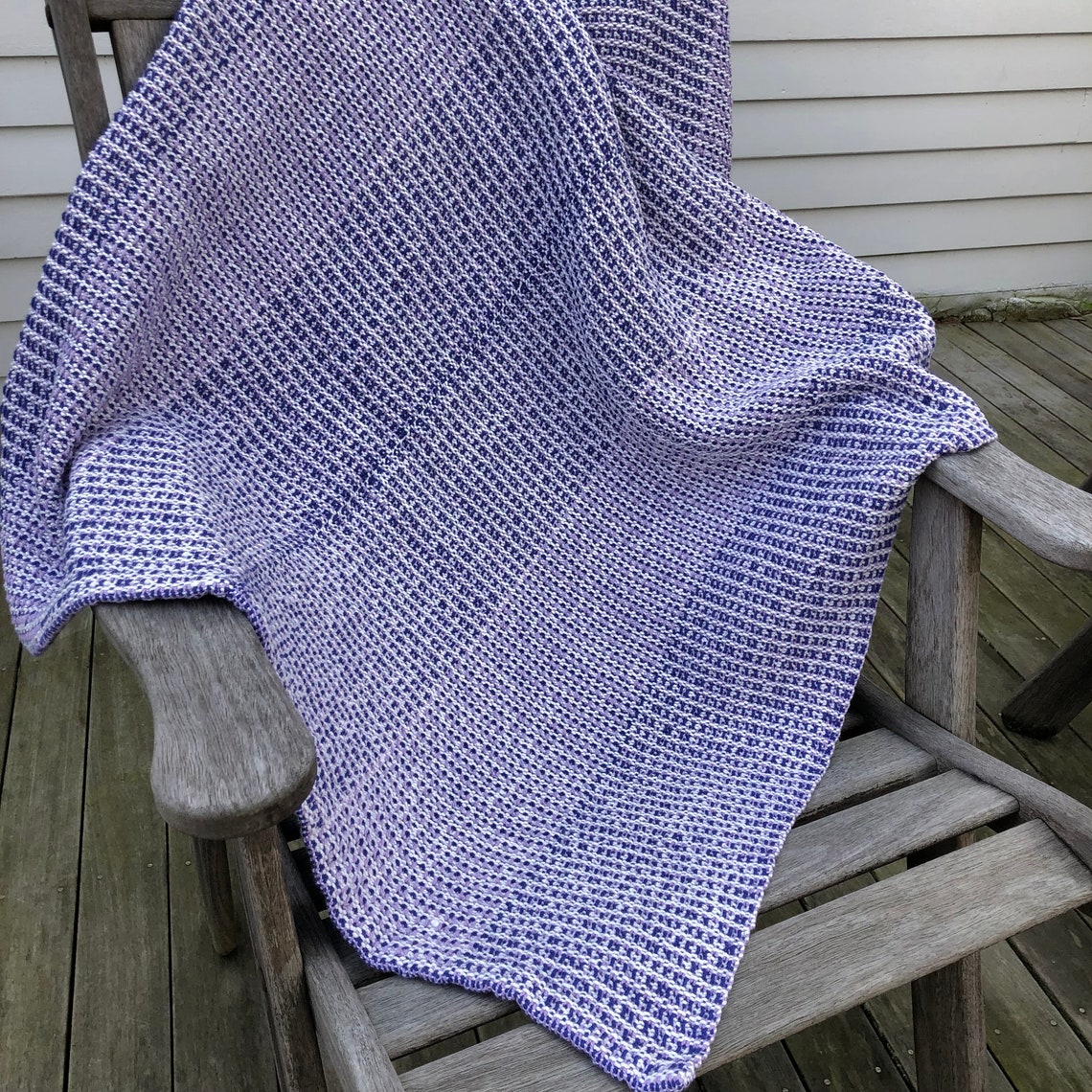 Rigid Heddle Pattern PDF Windowpane Baby Blanket Etsy