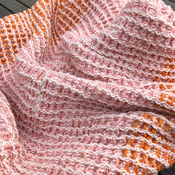 4 Shaft Weaving Pattern PDF Waffle Weave Baby Blanket Etsy