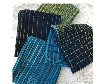 4-shaft Pattern PDF: Tri-Color Twill Fade Towels