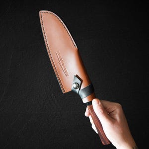 Santoku Leather Saya(Sheath)