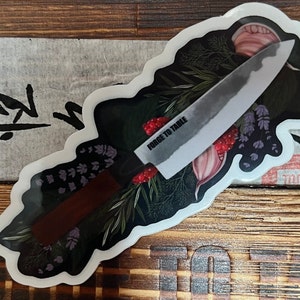 Gyuto Chef Knife and Friends Sticker