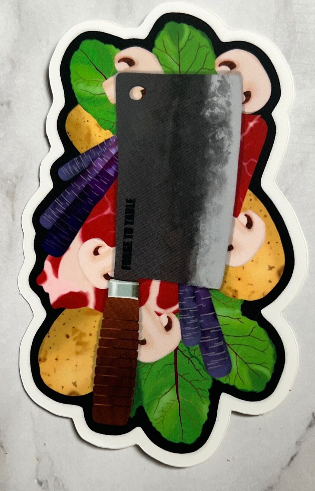 Cleaver and Friends Sticker - Etsy