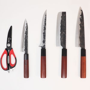 Professional Chef Hand Forged Japanese Style Knife Set
