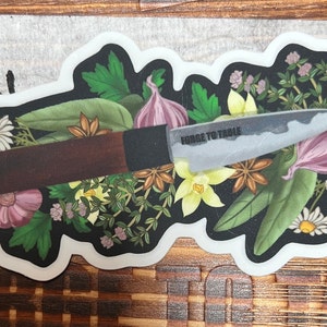 Paring Knife and Friends Sticker