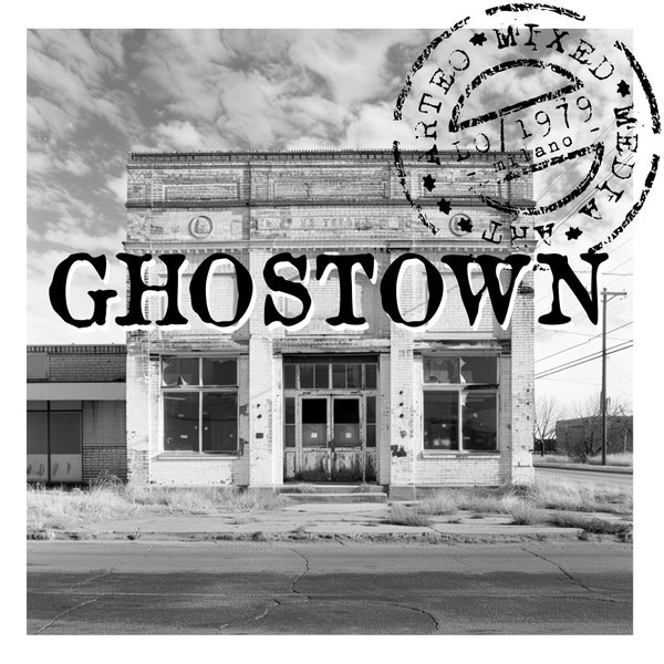 GHOSTOWN - 60 incredible black and white photos of a totally deserted city