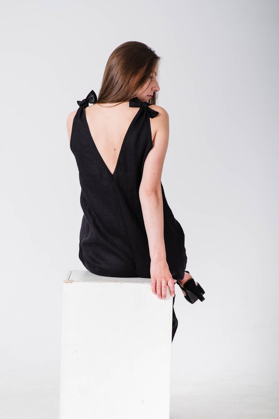 oversized black overalls