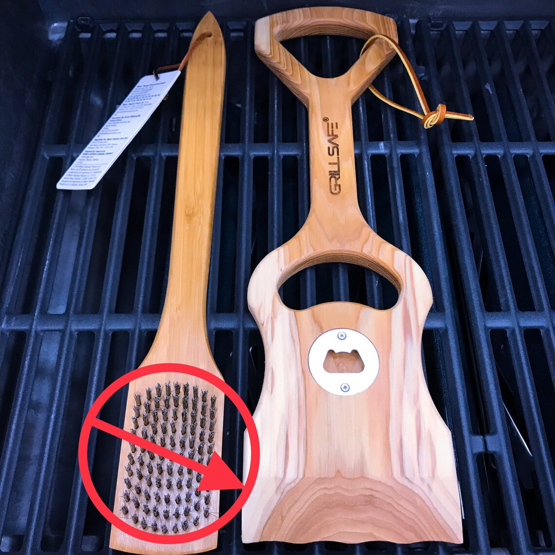 America's Best Selling Wood Grill Scraper Etsy