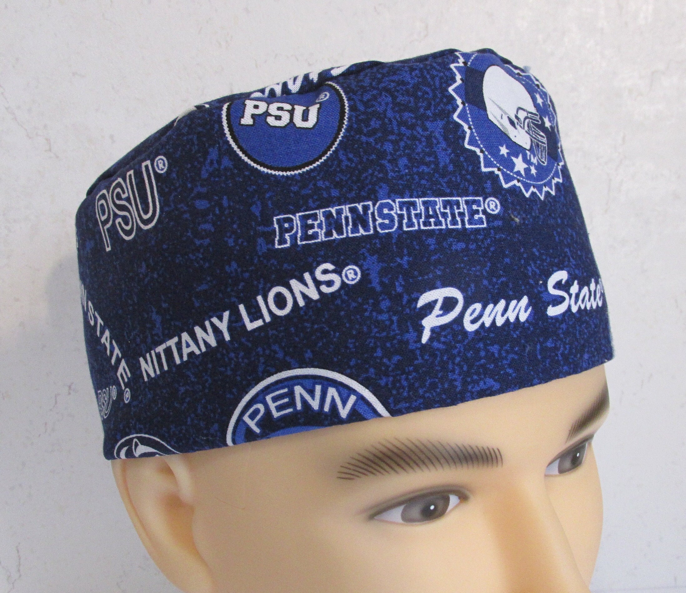 Penn State Surgical Scrub Cap for Short 