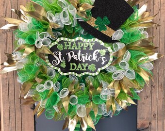 Irish Wreath Etsy