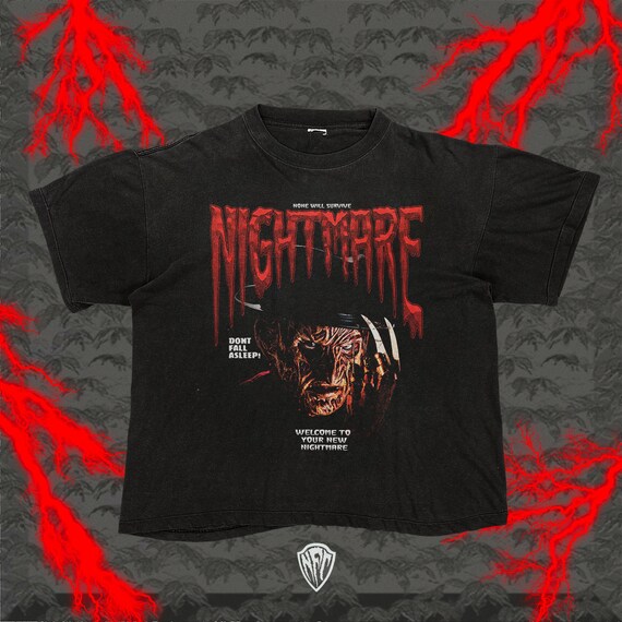 Vintage freddy krueger shirt Clearance