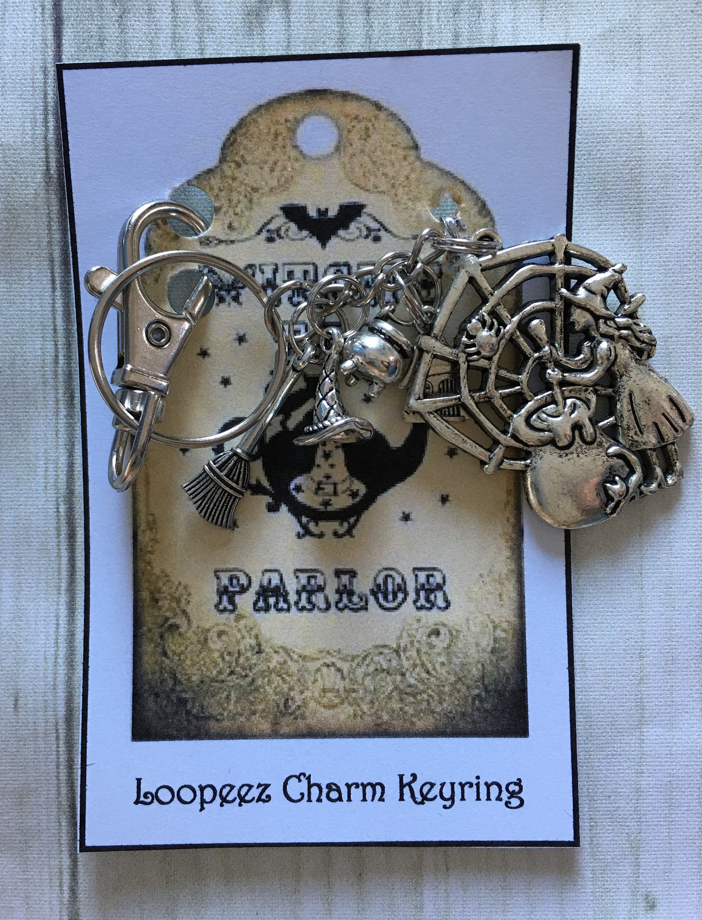 Witch Charm Keyring/Bag Charm/Charm Brooch/Charm Pin/Charm Etsy