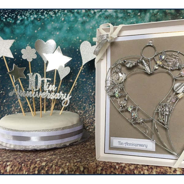 Geschenk Zum 10. Hochzeitstag Für Freunde 10. hochzeitstag - Etsy.de
