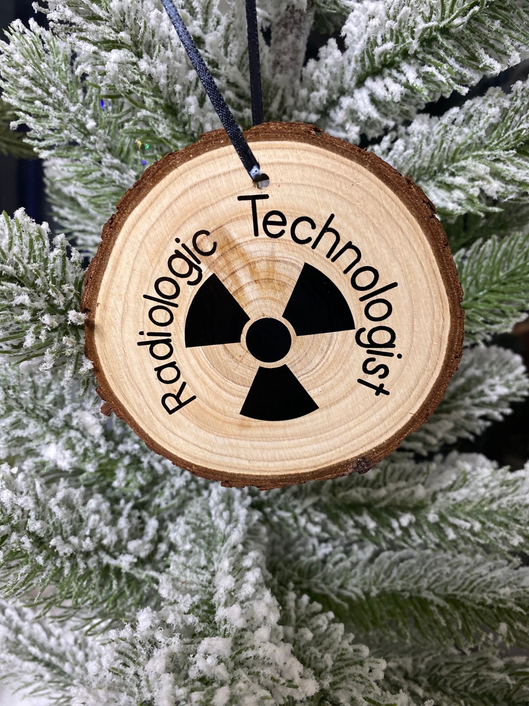 Radiologic Technologist Rad Tech Xray Tech Wood Christmas Ornament Gift ...