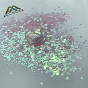 MICKEY MOUSE IRIDESCENT Pink sequins 4mm glitter festival face body hair nail art Disney Minnie