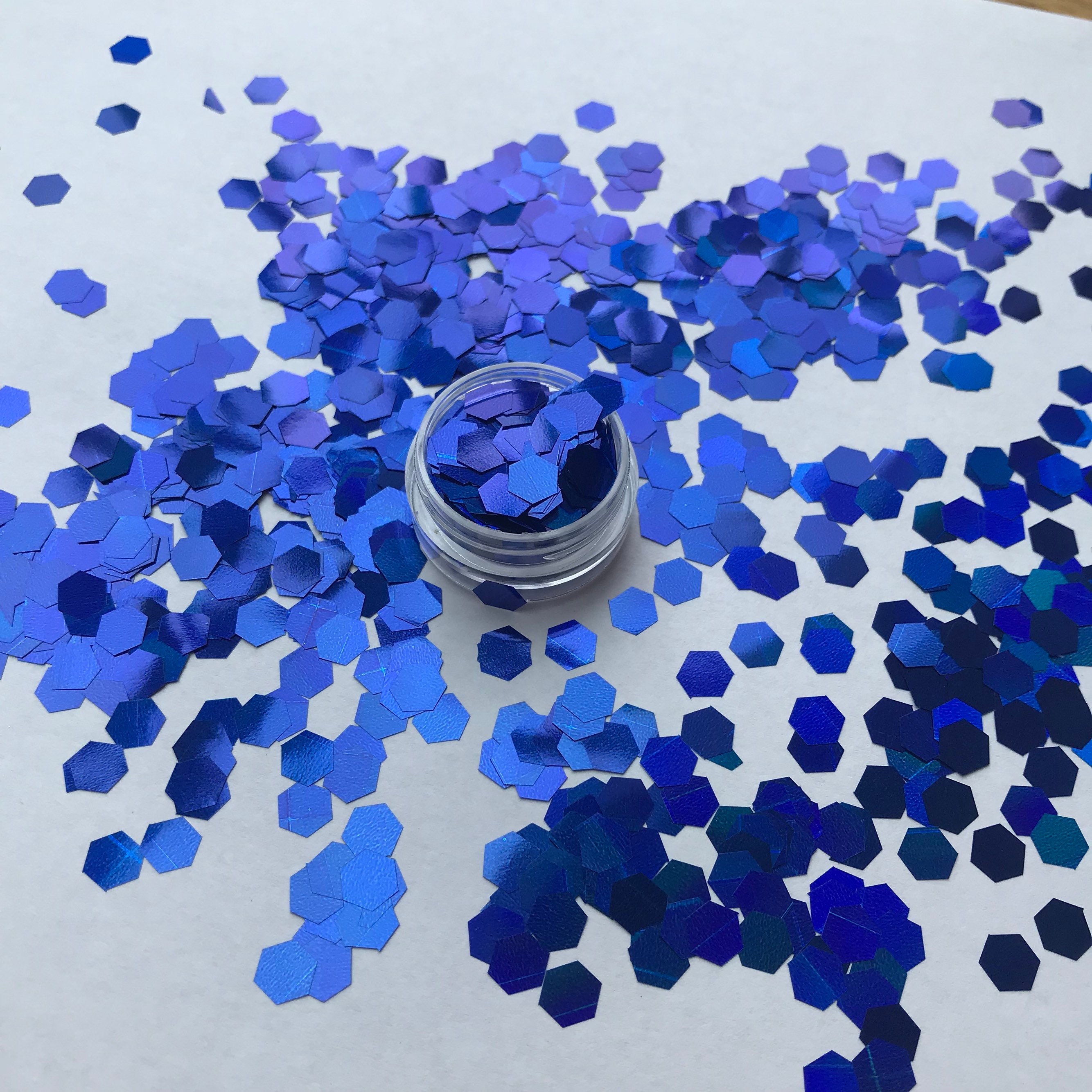 Sirena Blue Gold Holographic