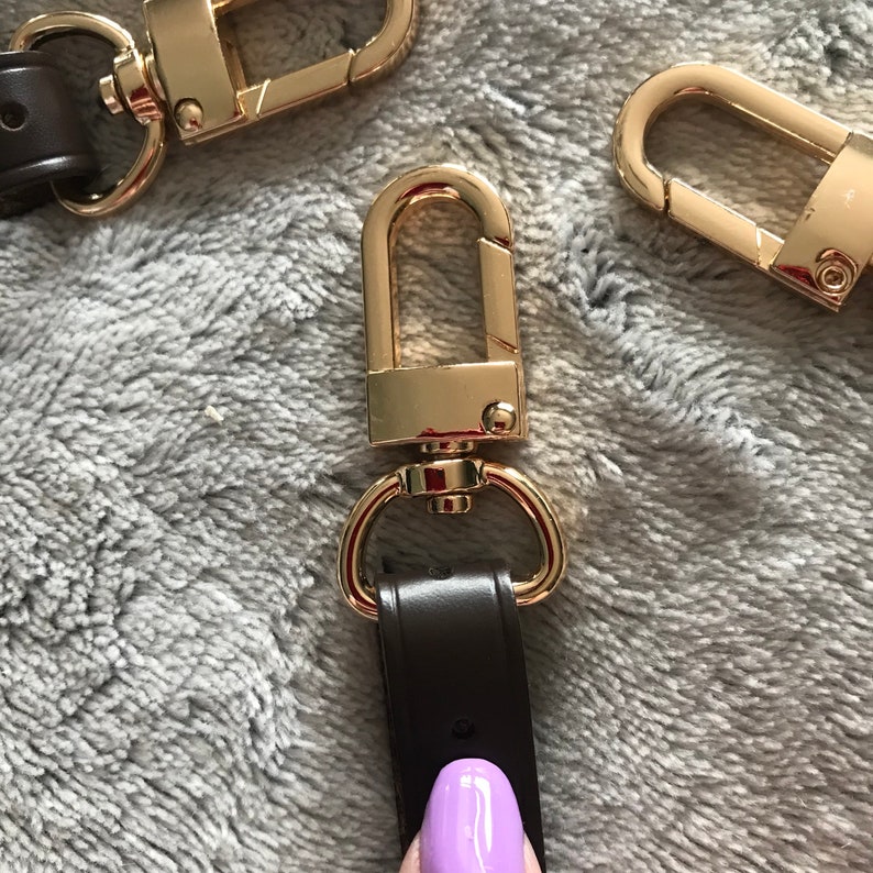 15mm GOLD Handbag HOOK for LUGGAGE Tag or keyring unbranded Etsy