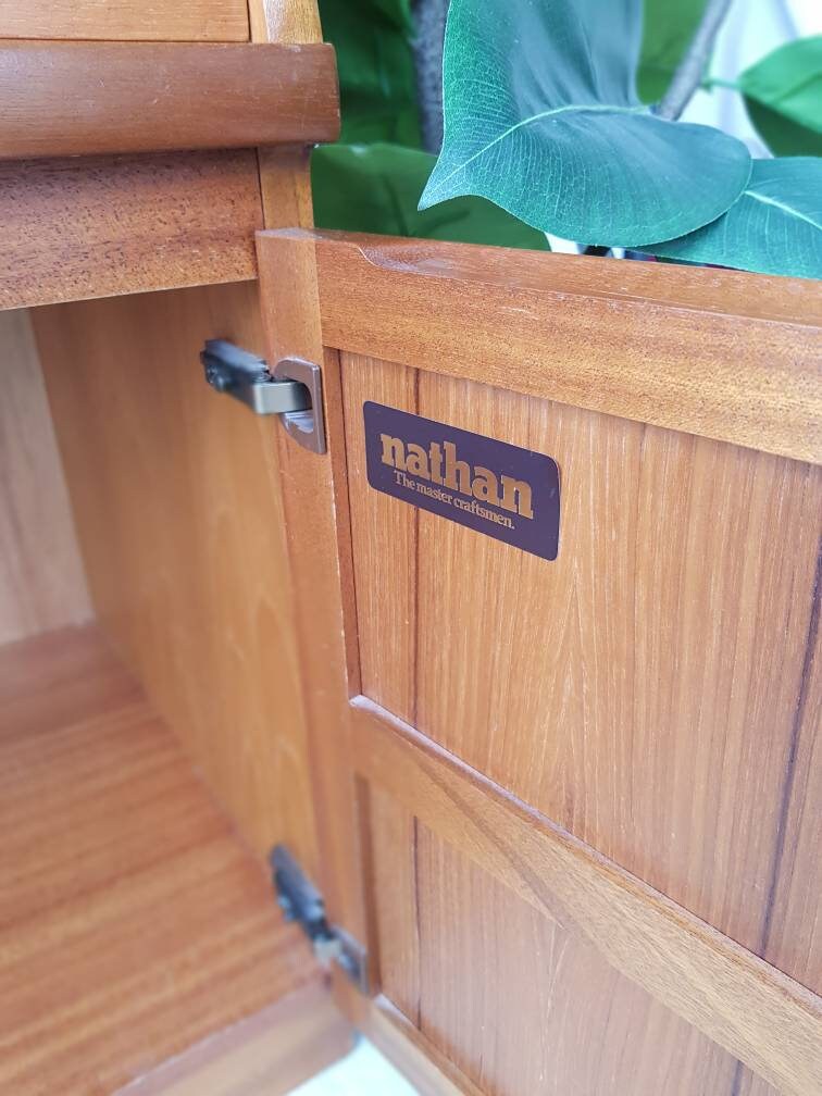 Nathan Sideboard TV Unit Hall Storage Retro Etsy UK
