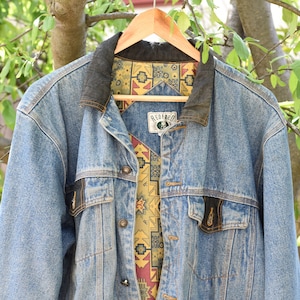 RARE Vintage Robert Redford &#39;Sundance&#39; Denim Jacket || Original Sundance Collection || Size S/M