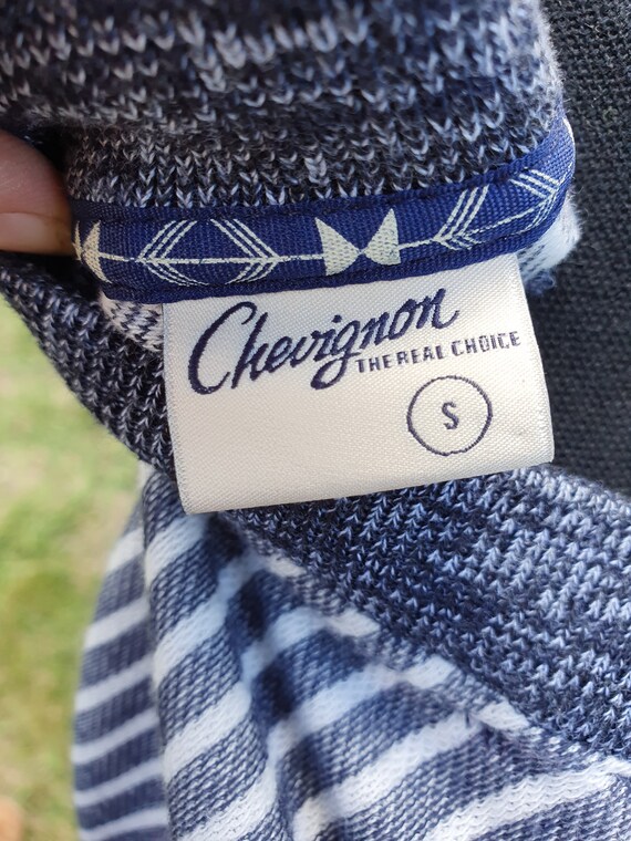 Vintage 'Chevignon' Soft Striped Top || French Sa… - image 7