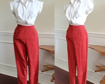 1950s cigarette pants