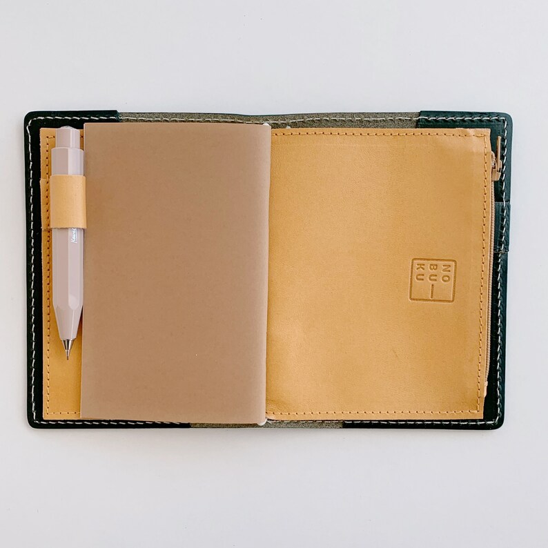 Travelers Pocket Notebook Insert Leather Travelers Notebook Etsy