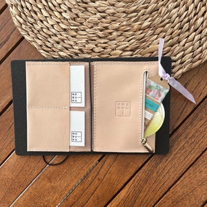 Leather Wallet Insert for Passport Traveler&#39;s Notebook