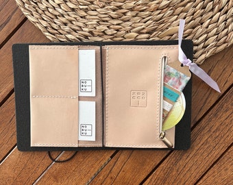 Leather wallet insert for traveler's notebook, TN wallet insert, TN insert, Passport tn insert, Passport travelers notebook, Passport TN