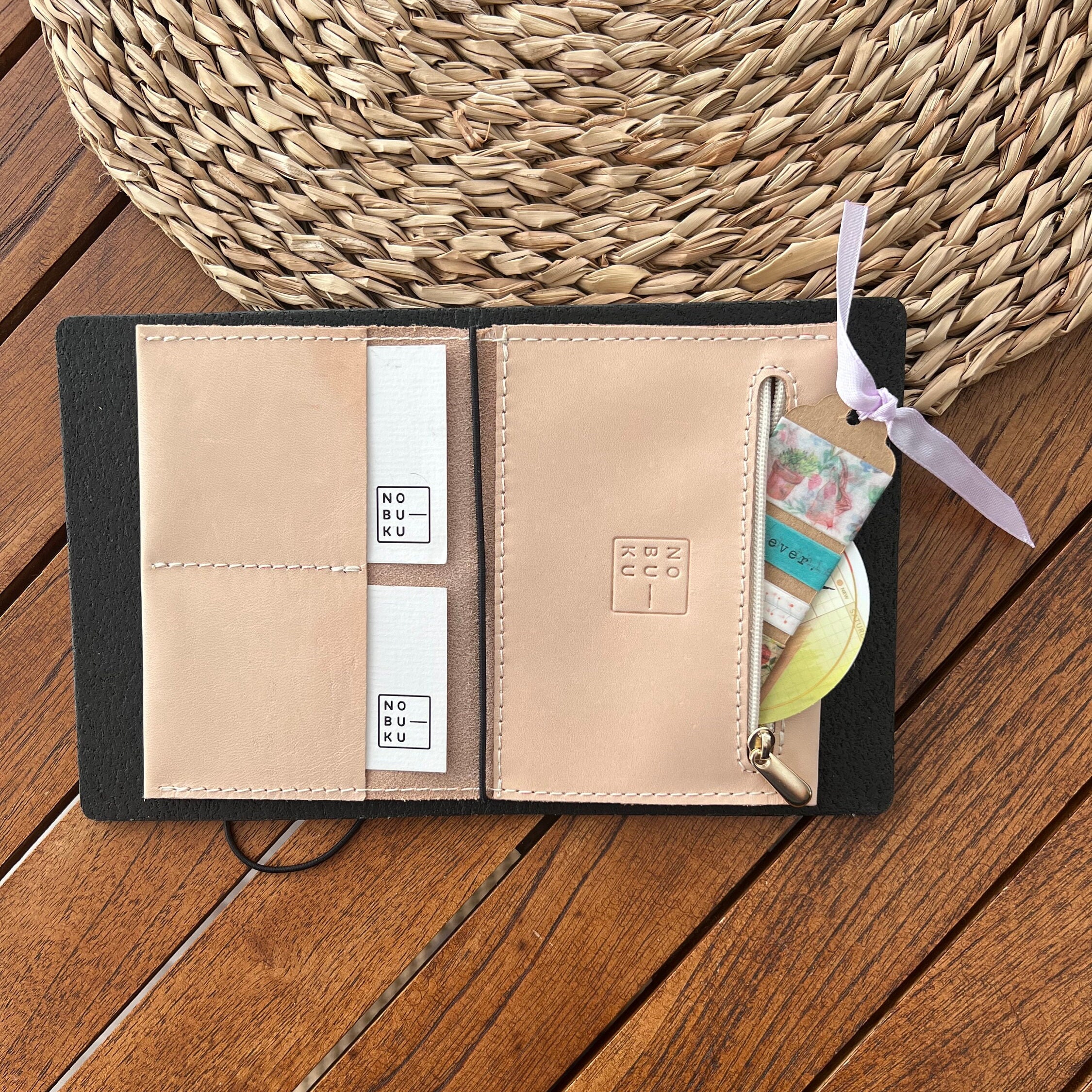 Leder Geldbörse Insert für Passport Traveler's Notebook