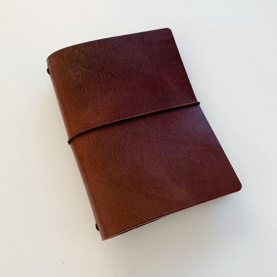 Carnet de voyage en cuir de taille B6 couverture en cuir TN - Etsy France