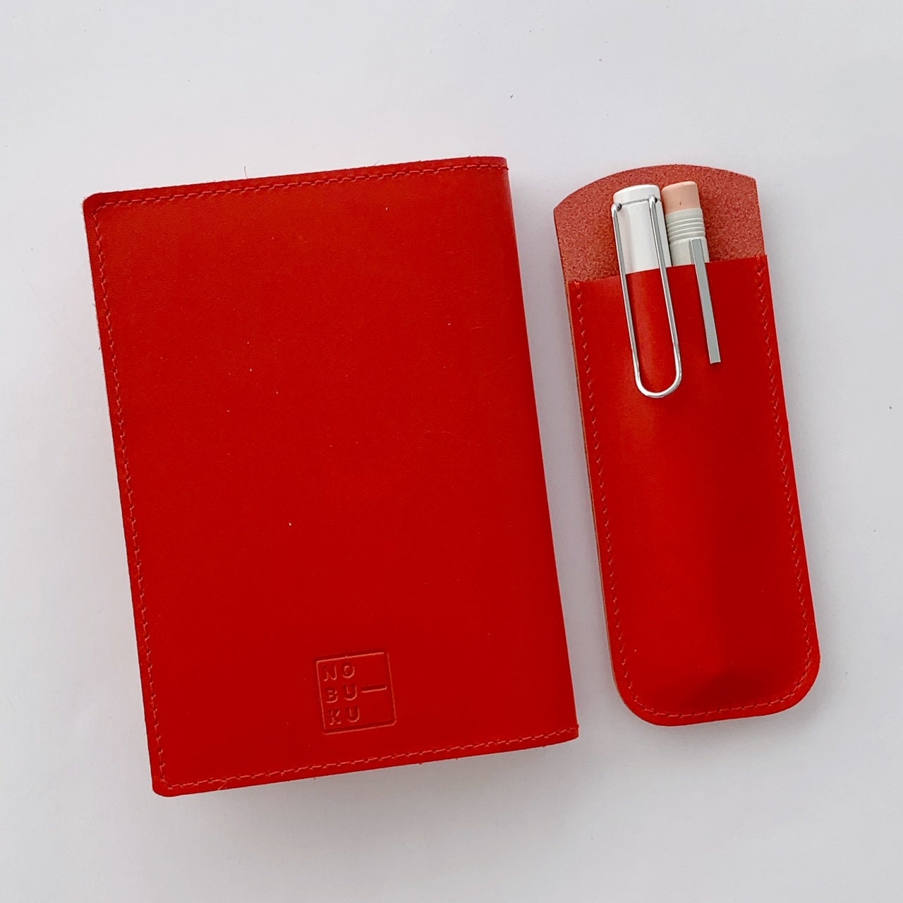 Hobonichi A6 Cover Leather Red Cover for Hobonichi Planner Etsy UK