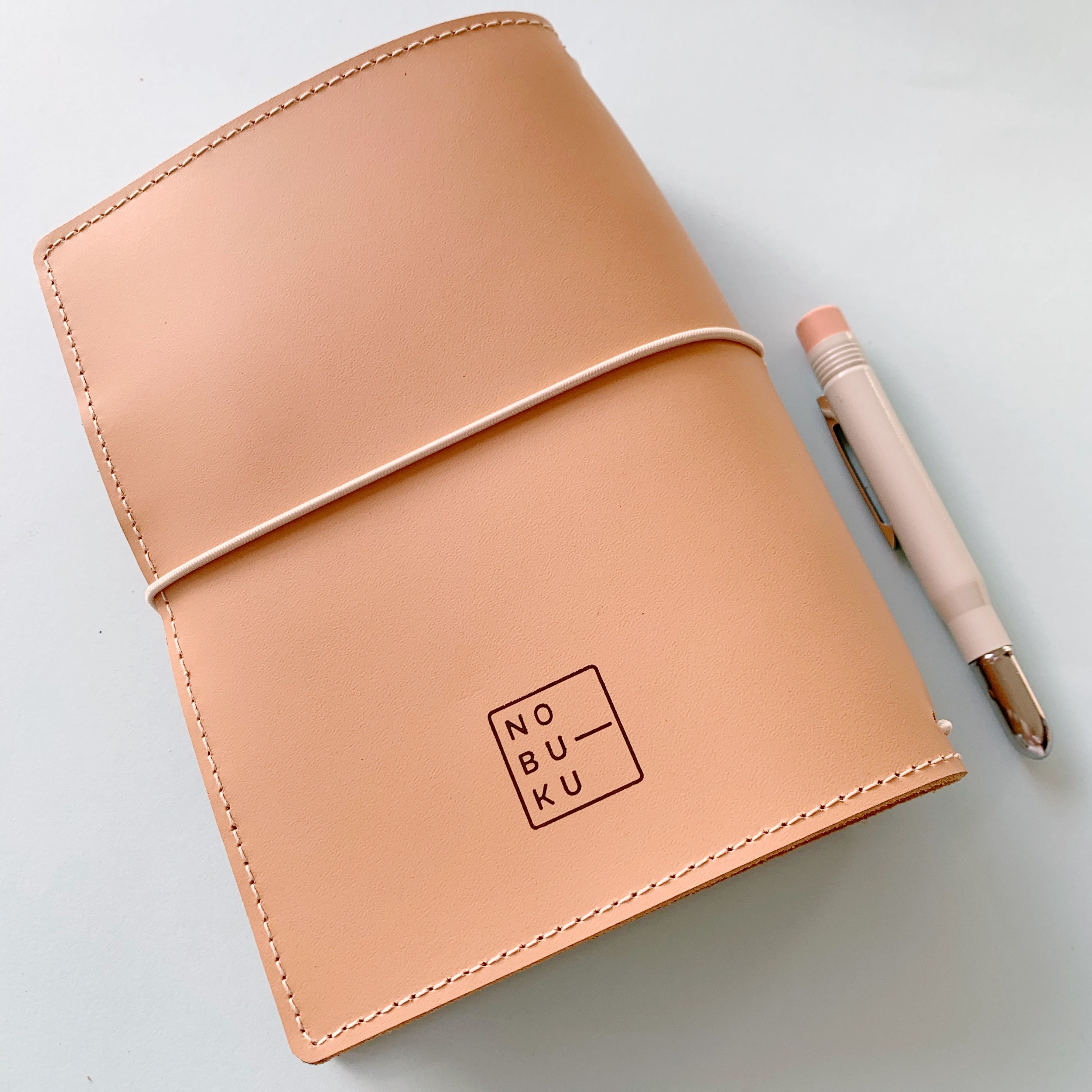 Hobonichi cover leather A6 A6 travelers notebook color sand Etsy