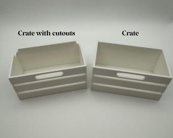MGA Miniverse All You Can Eat Collection Pieces | 3D Printed Drawers, Recipe Box, Crate & Shelf | Perfect for Miniverse