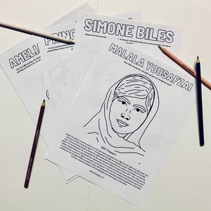 Women's History Coloring Pages image 2