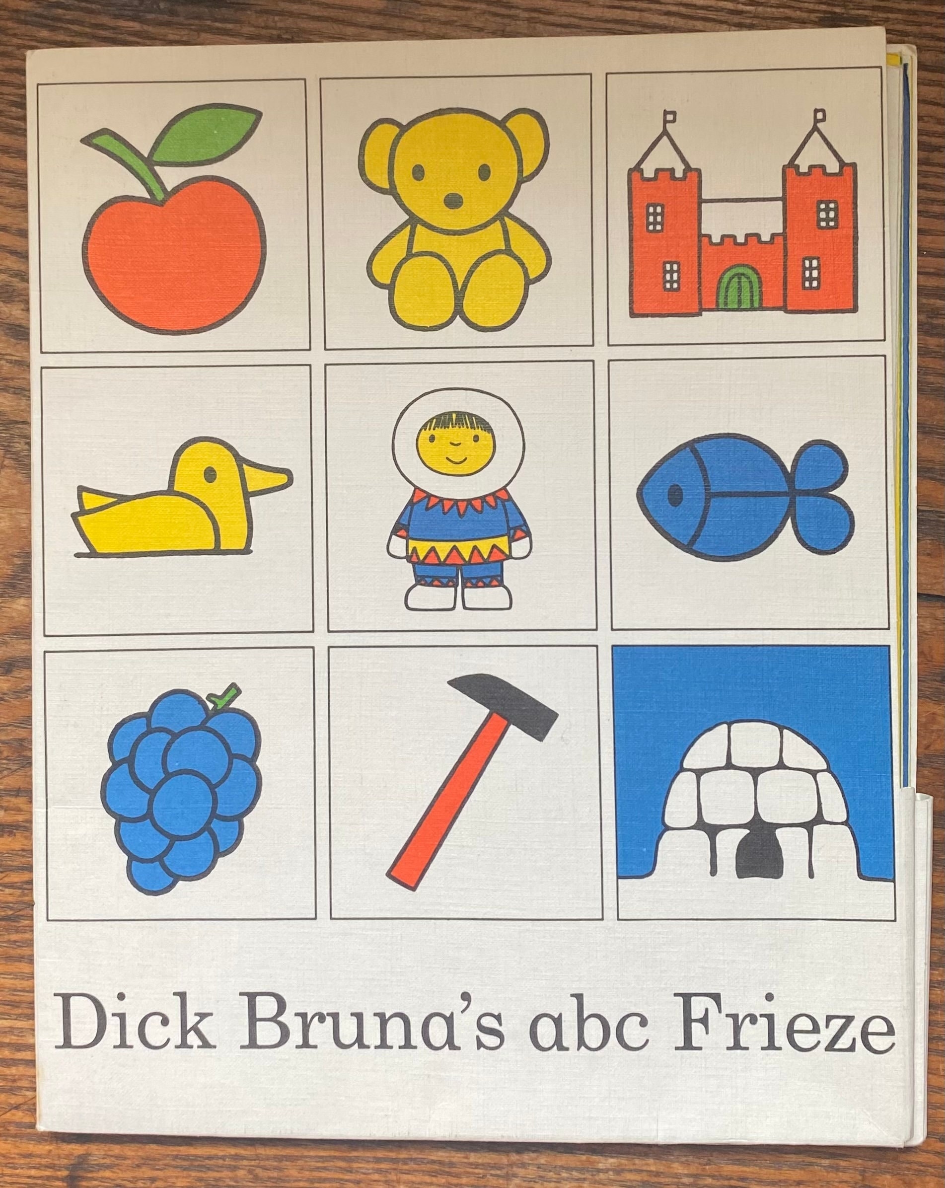 ディック・ブルーナ Dick Bruna abc 123 Animal Dick Bruna's 1 2 3 Frieze: Bruna, Dick: 9780416803501