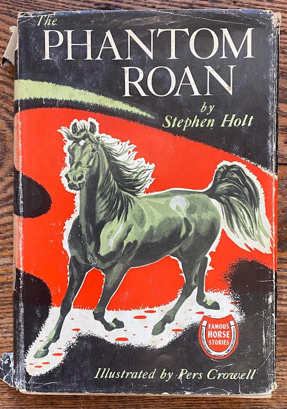 The Phantom Roan: Vintage Children's Horse Book, 1949 - Etsy