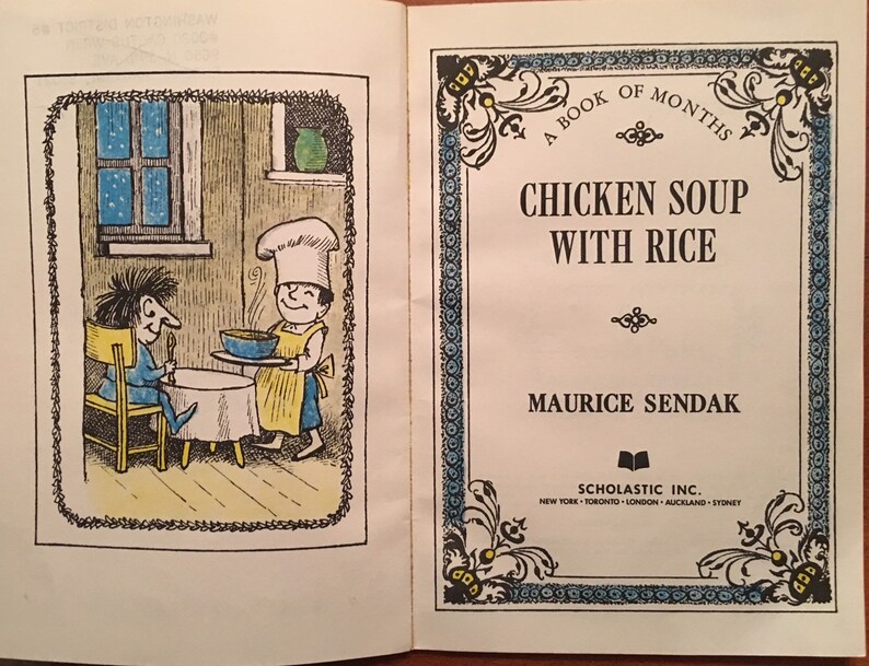 chicken soup and rice book chicken soup and rice book