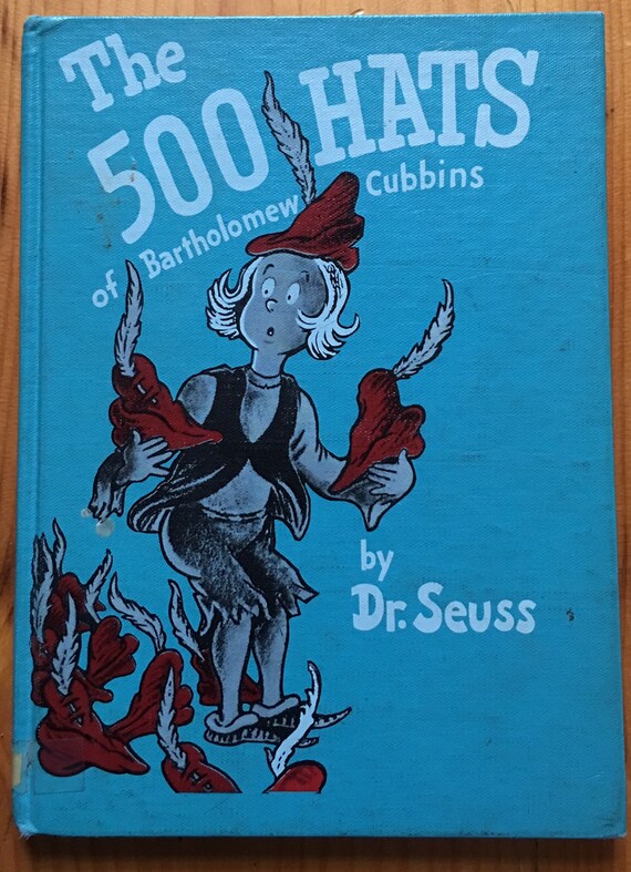 The 500 Hats Of Bartholomew Cubbins Dr Seuss Vanguard Etsy