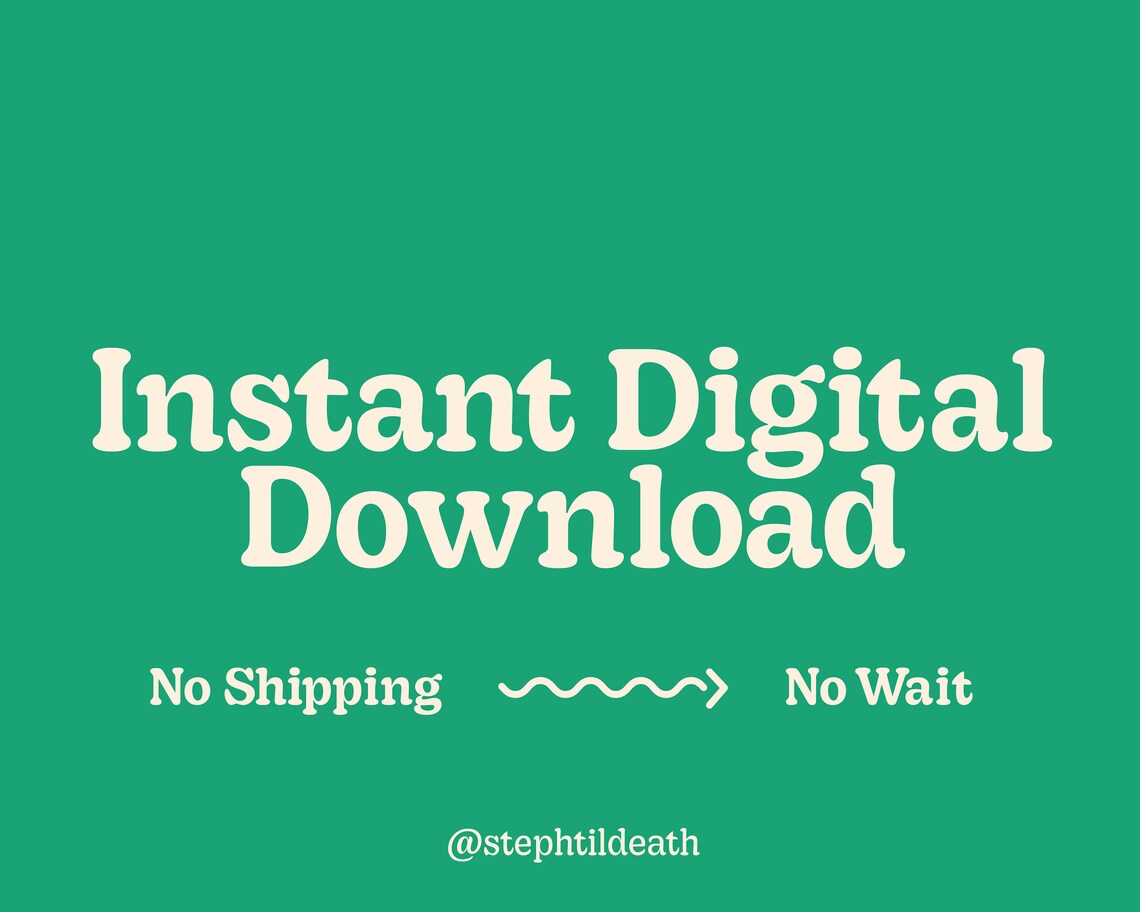 Retro Art Wall Print Digital Download Print Wall Decor Etsy