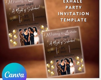 Waiting to Exhale Party Invitation Template