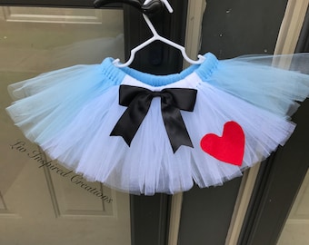 Alice in Wonderland theme tutu