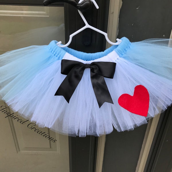 Alice in Wonderland theme tutu