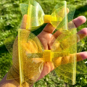 Jelly hair bows